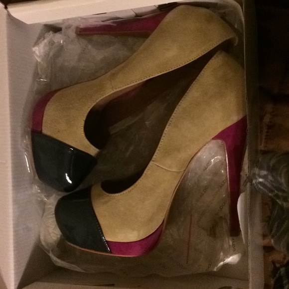 Aldo Shoes - Aldo Block Color Pumps